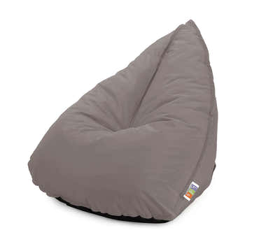 Outdoor Triangle Foam Bag Chair - Taupe
