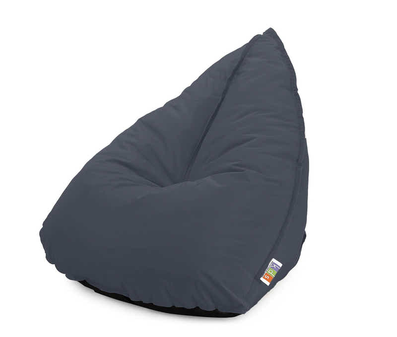 Outdoor Triangle Foam Bag Chair - Grey