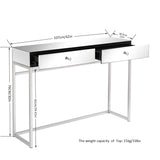 Mirrored Console Dressing Table