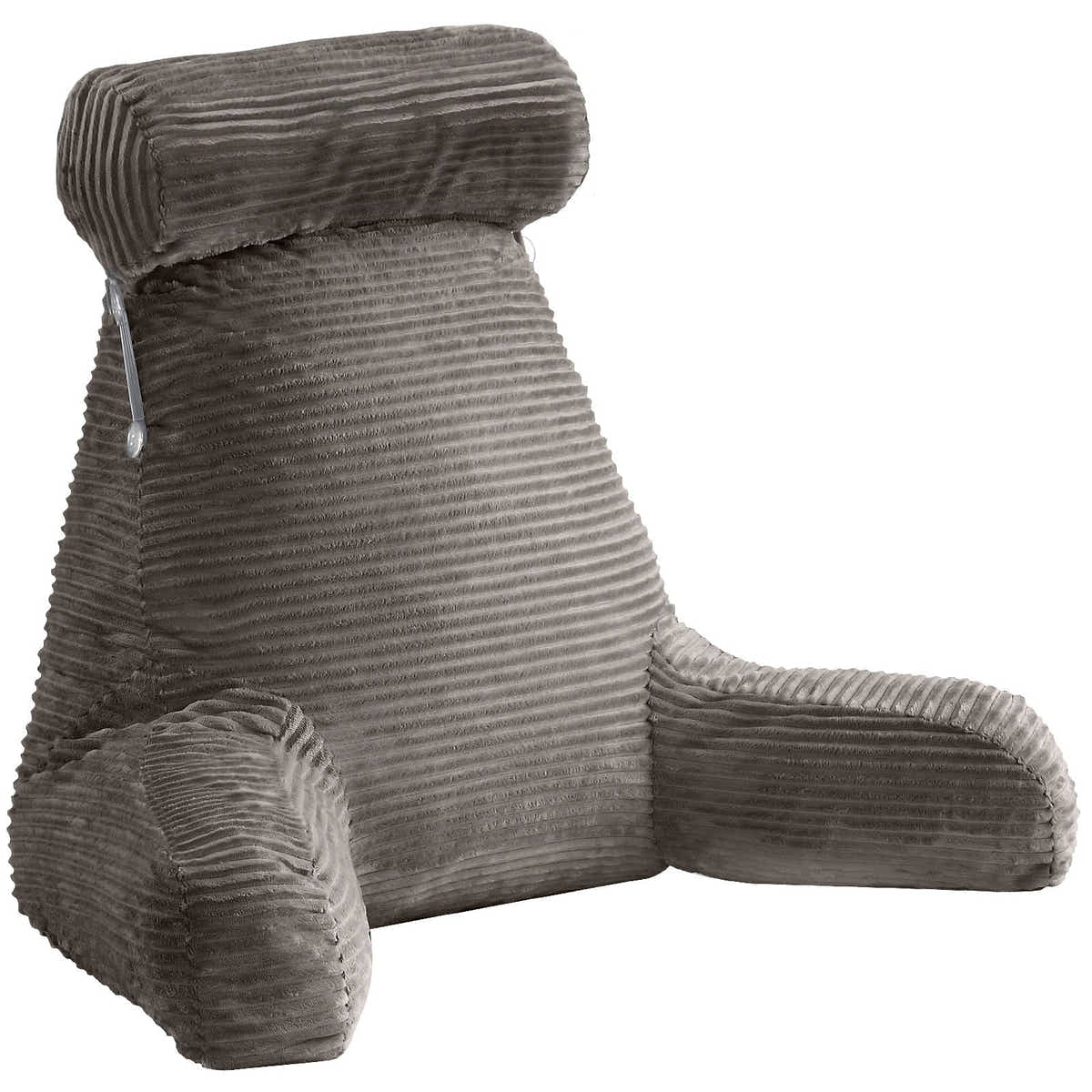 DS BD Bed Reading Pillow Support Sit Up Husband Backrest Armrest Cushion Fabric