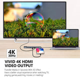 DS BS 8 in 1 USB C Laptop Docking Station with 4K HDMI