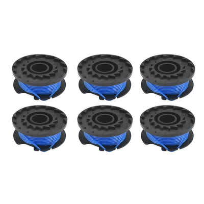DS BS 6 Pack Replacement Strimmer Spools Compatible With Ryobi Trimer