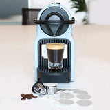 DS BS 106pcs Stainless Steel Refillable Coffee Capsules Cup for Nespresso