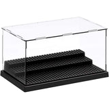 DS BS Minifigure Action Figures Blocks Display Case-Black