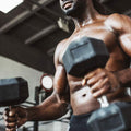 DS BS Rubber Encased Hex Dumbbell Hand Weight 2 x 20kg