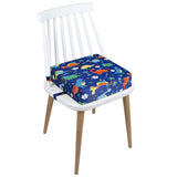 DS BS Kids Dismountable Highchair Booster Cushion- Blue Dino