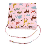 DS BS Kids Portable Dismountable Highchair Booster Cushion-Pink