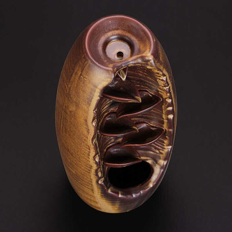 DS BS Ceramic Waterfall Backflow Incense Burner