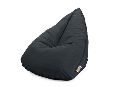 Outdoor Triangle Foam Bag Chair - Black