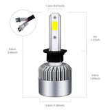 DS BS 72W 8000LM LED Bulbs Car Headlamp Conversion Kits-H1