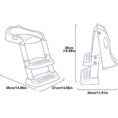 DS BS Stable Safe Potty-Training Seat with Ladder