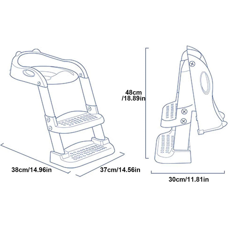 DS BS Stable Safe Potty-Training Seat with Ladder