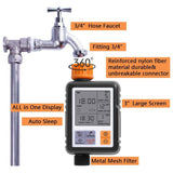 DS BS Single Outlet Water Timer for Garden Hose Faucet