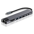 DS BS 8 in 1 USB C Laptop Docking Station with 4K HDMI
