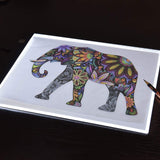DS BS USB LED Light Drawing Copy Board A3