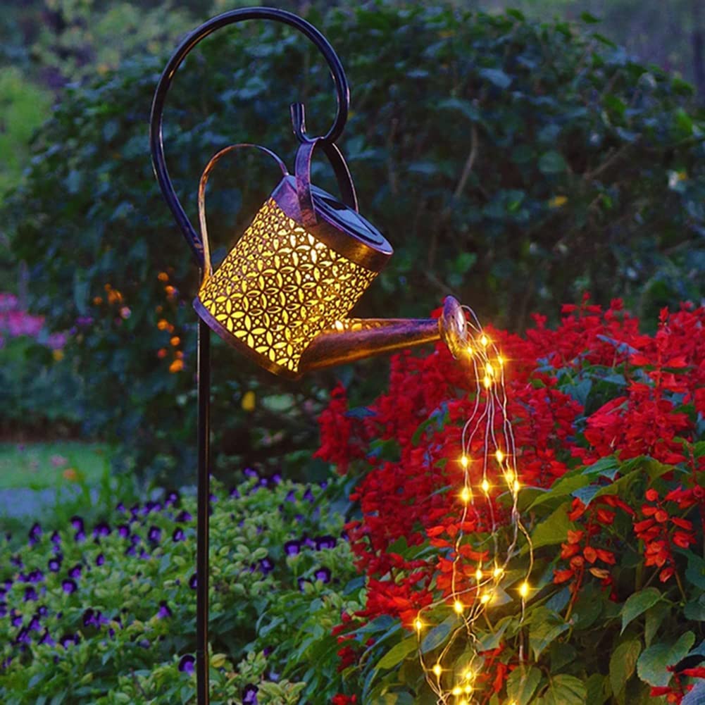 DS BS Outdoor Garden Solar LED Kettle Light