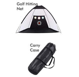 DS BS Foldable Golf Hitting Net Sets with Chipping Target Pockets-300cm