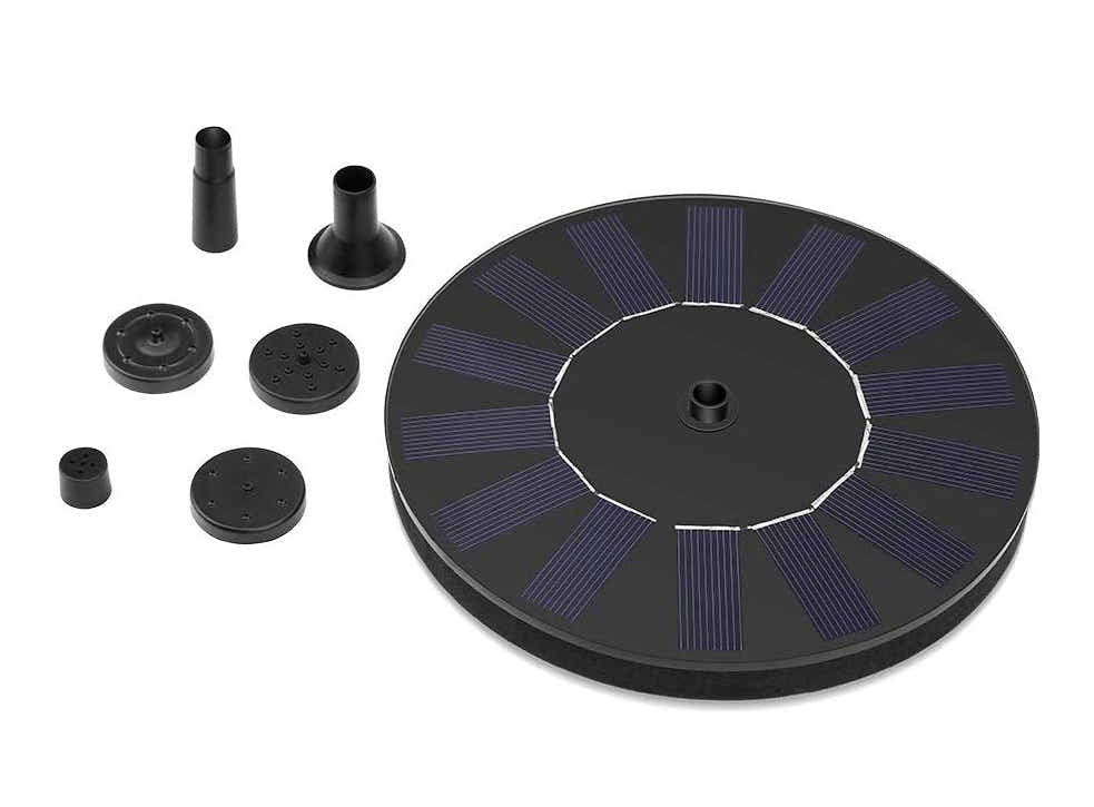 DS BS Floating Solar Powered Fountain Pump