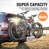 DS BD 2 Ebike Rack Car Mountain Bicycle Carrier Rear Mount Storage Platform Inch