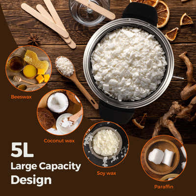 DS BD Electric Wax Melter 5L Candle Making Machine 1800W Temperature Control