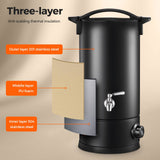 DS BD 5.7L Wax Melter Candle Making 1800W Pot Furnace Quick Pour Electric Home