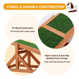 DS BD Petscene Pet Seesaw Dog Obedience Training Puppy Sports Wooden Artificial