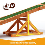 DS BD Petscene Pet Seesaw Dog Obedience Training Puppy Sports Wooden Artificial