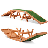 DS BD Petscene Dog Agility Ramp Puppy Obedience Training Wooden Artificial