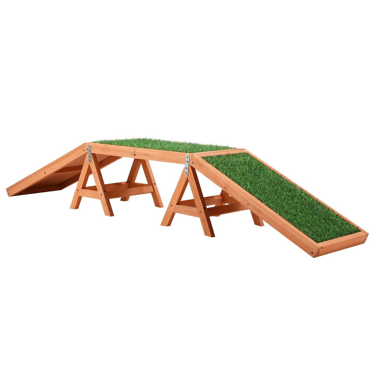 DS BD Petscene Dog Agility Ramp Puppy Obedience Training Wooden Artificial