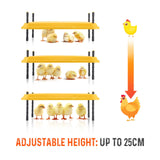 DS BD Chick Brooder Heating Plate 40x60cm 40 to 50 Chicks Adjustable Height