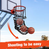 DS BD Basketball Hoop Ball Returner Rebounder Attachment Training Set Kids