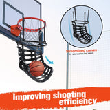 DS BD Basketball Hoop Ball Returner Rebounder Attachment Training Set Kids