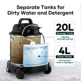 DS BD 5 In 1 Carpet Vacuum Mop Floor Sofa Wet Dry Vac Blower Pet Hair Cleaning