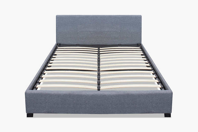 Bass Storage Bed Frame Grey - Queen