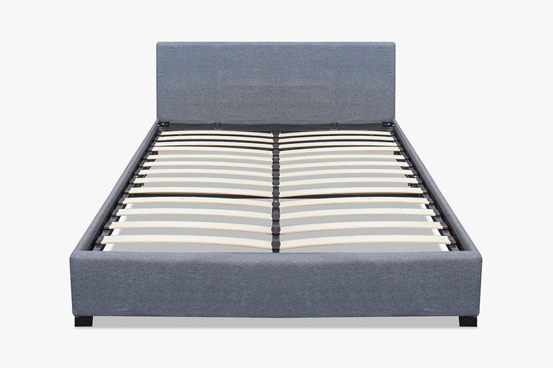 Bass Storage Bed Frame Grey - Double
