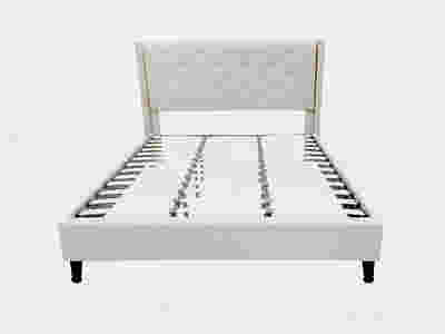 New Lisbeth Bed Frame Beige - King