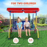 DS BD Kids Swing Chair Canopy 2 Seater Garden Hammock Lounge Bench Patio