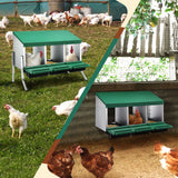 DS BD 3 Hole Chicken Nesting Roll Away Hen Laying Boxes Poultry Egg Nest Brooder