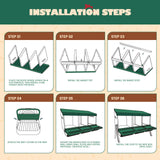 DS BD 3 Hole Chicken Nesting Roll Away Hen Laying Boxes Poultry Egg Nest Brooder
