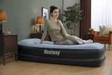 DS Bestway 1.91m x 97cm x 46cm Tritech Air Mattress Twin Built-in AC pump 671NA