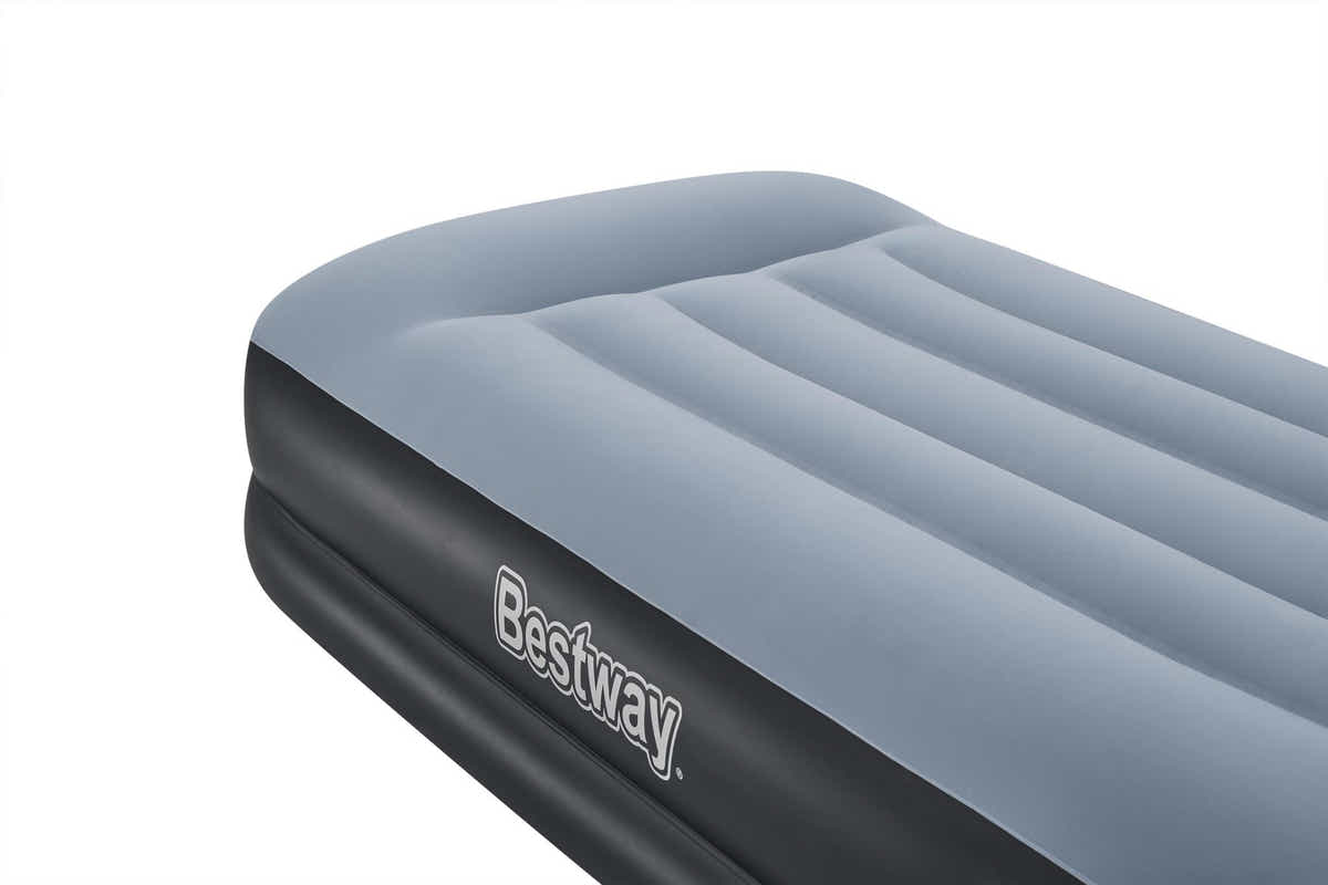 DS Bestway 1.91m x 97cm x 46cm Tritech Air Mattress Twin Built-in AC pump 671NA