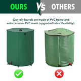 DS BD Rain Water Tank Barrel 225L Rainwater Collection Container Harvesting 59