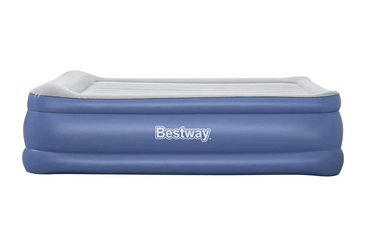 DS Bestway 2.03m x 1.52mx 56cm Tritech Air Mattress Queen Built-in AC Pump 67614