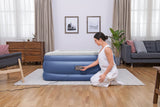 DS Bestway 2.03m x 1.52mx 56cm Tritech Air Mattress Queen Built-in AC Pump 67614