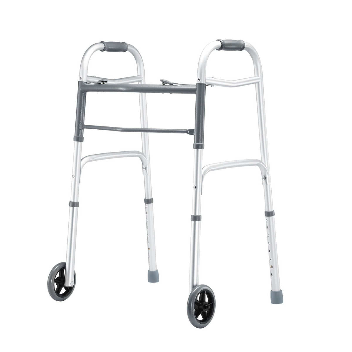 DS BD 3 IN 1 Folding Walker Medical Aid Elderly Mobility Adjustable Height