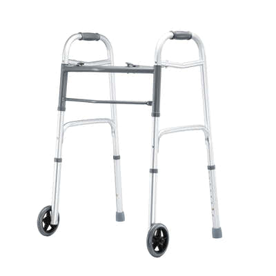 DS BD 3 IN 1 Folding Walker Medical Aid Elderly Mobility Adjustable Height