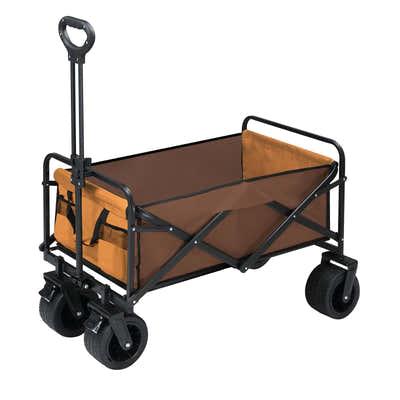 DS BD Folding Garden 150kg Trailer Cart Utility Wagon Barrow Beach Camping