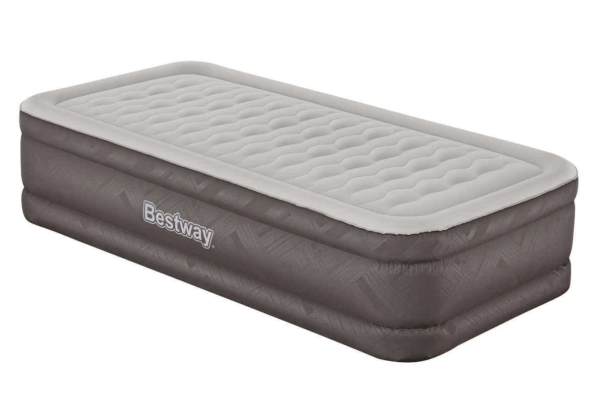 DS Bestway 1.91m x 97cm x 46cm Fortech Air Mattress Twin Built-in AC pump 69048