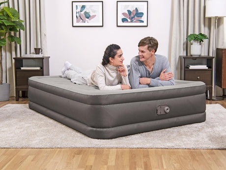 DS Bestway Fortech Air Mattress Queen Built-in AC pump