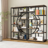 DS BD Bookshelf Display Tier Shelf CD DVD Photo Storage Media Plant Metal Black